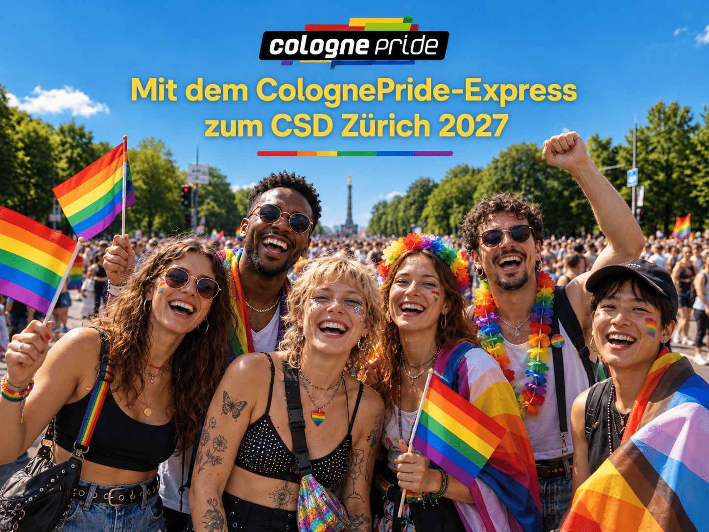 ColognePride-Express zum CSD Zürich 2027